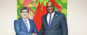 PM Skerrit receives courtesy call from new Cuban ambassador