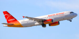 First Sunrise Airways flight lands in Dominica today