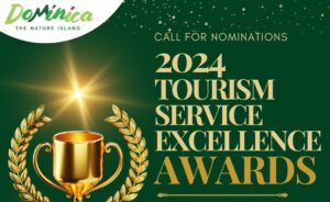 Discover Dominica Authority announces open nominations for the 2024 Tourism Service Excellence Awards