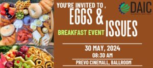 Dominica Association of Industry and Commerce (DAIC) presents Eggs and Issues Business Breakfast