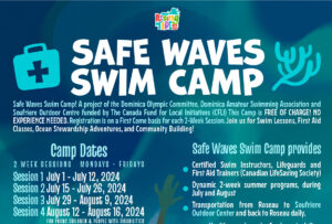Rising Tides Dominic launches ‘Safe Waves Swim Camp’, free to the public