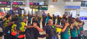 Dominica Senior Men’s National Football Team arrives in Guatemala