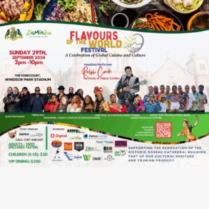 LIVE NOW: Flavours of the World: a preview with Simeon Joseph