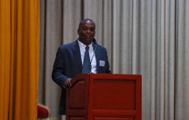 CPHD Chairman, Mr. NelsonLaville delivering the welcome
address at the opening
ceremony
