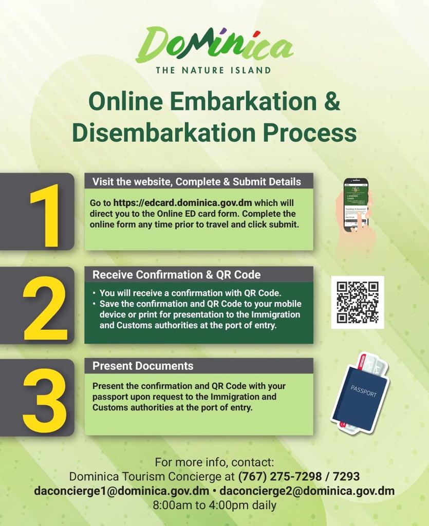Dominica introduces online immigration forms to streamline visitor ...