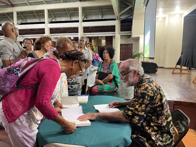 New book by Lennox Honychurch launched at Alliance Francaise - Dominica ...