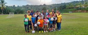 Football  academy gets off ground; takes sports in Kalinago Territory to the next level