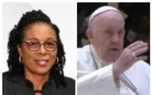 President Sylvanie Burton expresses condolences on Pope Francis’ death