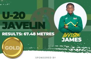 Addison James brings home CARIFTA gold for Dominica! (with photos)