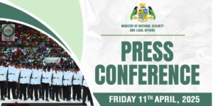 LIVE NOW: Ministry of National Security and Legal Affairs Press Conference – 11th April, 2025