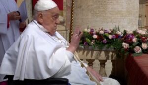 VIDEO: Pope Francis’ last public appearance before he died