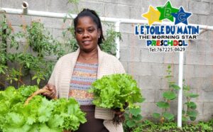 Little stars ‘eat what they grow’ at L’Etoile Du Matin Préscolaire