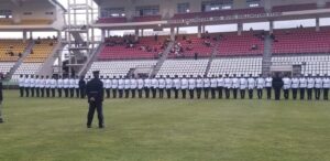 New cadre of police graduates today, exceeding past numbers