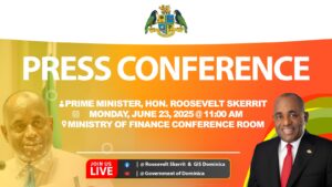 LIVE From 11AM: Press conference with PM Roosevelt Skerrit
