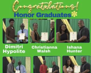 PRESS RELEASE: Tribute to Dominica State College Environmental Club graduates