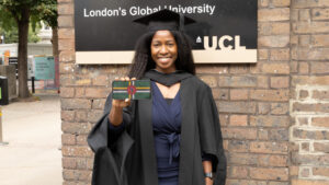 Dominican Rianna Patterson graduates from University College of London with master’s in studies of dementia