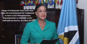 STATEMENT: CPSO message of condolence on the passing of H.E. Ambassador Elma Gene Isaacs