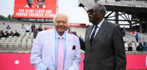 CWI congratulates Sir Clive Lloyd in tribute at Old Trafford Cricket Ground in England