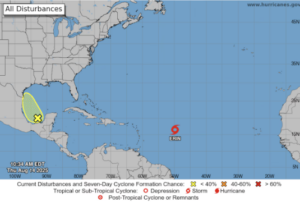 Tropical Storm Erin strengthens as it tracks toward the Northern Leeward Islands