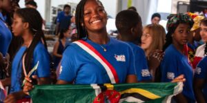 Portsmouth youth group attends solidarity camp in France