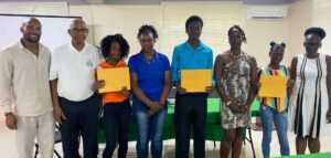 Three individuals receive the DAA Dominica Athletic Legacy Scholarship