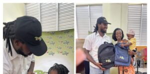 Tropipulp Dominica’s Kyle Francis urges investment in youth with annual donation to Newtown Primary