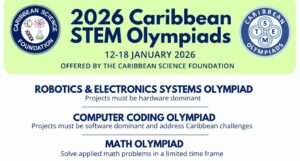 Caribbean Stem Olympiads now open to student applications (details inside)