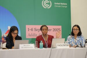 Regional Coordinator for GWP-C, facilitates key high-level discussions during UN Climate Week 2025