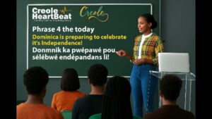 Creole Heart Beat Phrase 4 Today – ‘Donmnik ka pwépawé pou sélébwé endépandans li!’