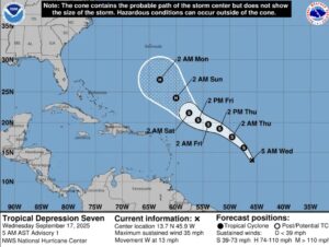 Tropical wave strengthens into depression; public asked to monitor official updates