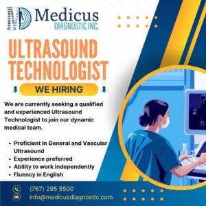 VACANCY: Ultrasound Technologist