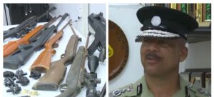 A cache of firearms has been surrendered to police by a civilian, reports Ag Police Chief