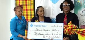 Republic Bank EC Ltd donates $50,000 towards staging of 25th Edition of WCMF