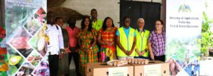 World Mission Church makes food donation to at-risk households in Dominica, through ministries of social services and agriculture