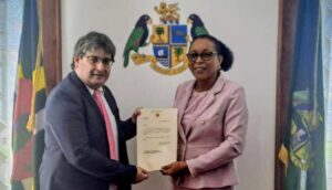 Cuban ambassador extends warm wishes from President Díaz-Canel to the President of Dominica in celebration of Independence Day.