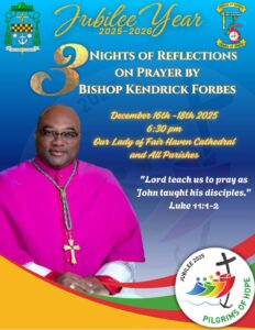 LIVE NOW: FINAL NIGHT! – Night 3 Reflections on Prayer with Bishop Forbes