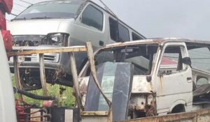 Removal of derelict vehicles resumes in Goodwill and Fond Cole areas