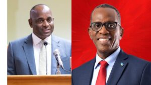 Skerrit congratulates St. Lucia’s Phillip J. Pierre on second consecutive election victory