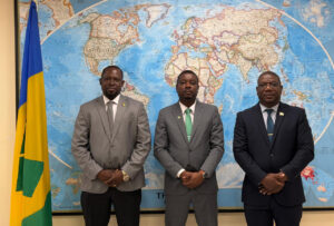 Head of regional sustainable land initiative pays courtesy call to St Vincent & the Grenadines’Agriculture and Fisheries minister