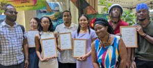 Nine youth complete Digital Culture For the Caribbean Project (CL.AU.DI.A)