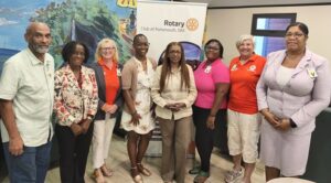 District Governor of Rotary District 7030 welcomed for visit to Dominica