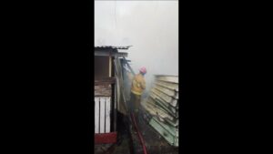 Fire contained at Gutter, one home lost (with video)