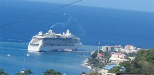 Three cruise ships in port today as Dominica records a busy start to February