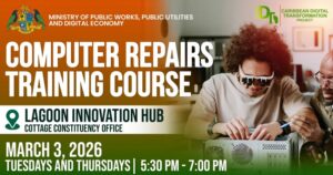 Free training course in computer repairs to begin in March